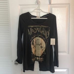 belle du jour long sleeve graphic tee